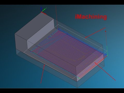 Видео: Оптимизация траектории iMachining на открытых участках в SolidCAM!