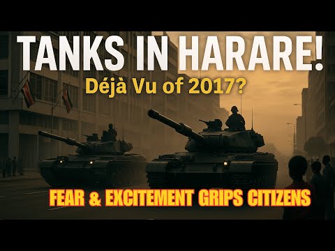 Видео: ТАНКИ В ХАРАРЕ! Страх, надежда и слухи о перевороте против Мнангагвы