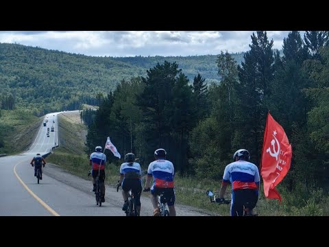 Видео: Велопробег "Две победы" день первый, официальный