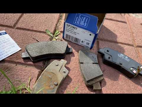 Видео: Замена задних тормозных колодок Kia Cerato - есть особенности!