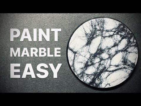 Видео: Попробуйте этот простой эффект мрамора, чтобы сделать ваши миниатюры WARHAMMER по-настоящему выде...