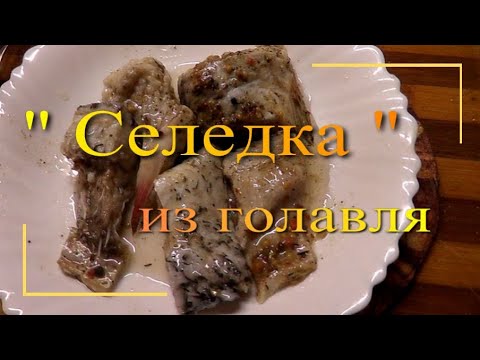 Видео: СЕЛЁДКА из ГОЛАВЛЯ . Самый простой и вкусный рецепт ! #голавль #приготовить_голавля