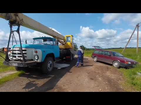 Видео: Работы по Автокрану.