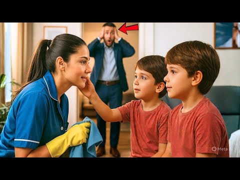 Видео: Близнецы миллионера не разговаривали… пока не увидели уборщицу, и то, что произошло после, было