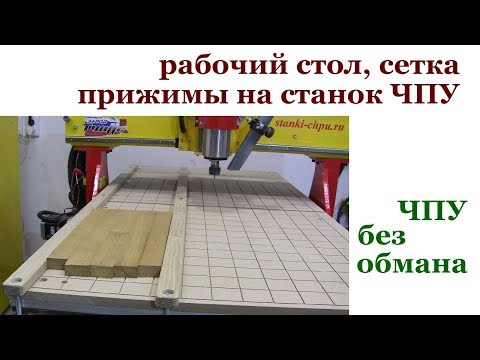 Видео: Прижимы на станок с ЧПУ.