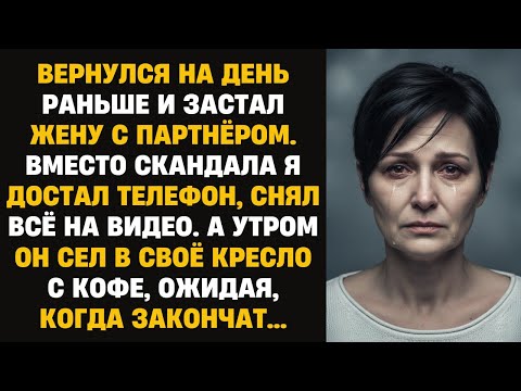 Видео: Вернулся на день раньше и застал жену с партнёром. Вместо скандала сделал фото и отправил обоих за..