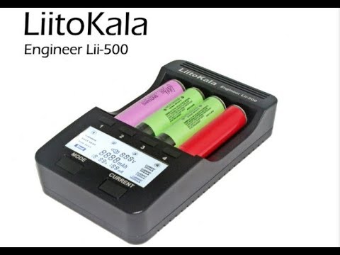 Видео: Liitokala lii500  умное зарядное из Китая