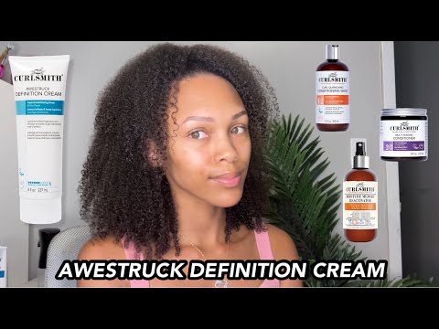 Видео: Curlsmith *НОВИНКА* Крем Awestruck Definition Cream | Как добиться эффекта чёткого контура с помо...