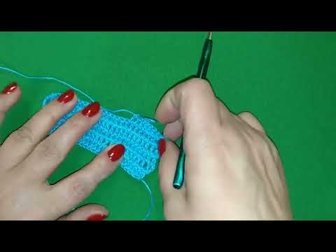 Видео: How to Crochet - Tight crochet -  Узор крючком -  плотное вязание