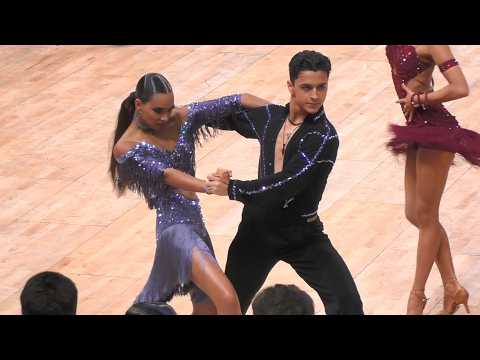 Видео: Самба и Ча-ча-ча в 1/8 финала = Чемпионат Москвы 2025 = Молодежь, латиноамериканские танцы