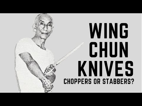 Видео: Ножи Вин Чун — рубящие или колющие? | Kung fu Genius, эпизод 14