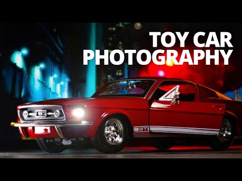 Видео: Реалистичная фотография игрушечной машинки (с минимальным использованием фотошопа!)