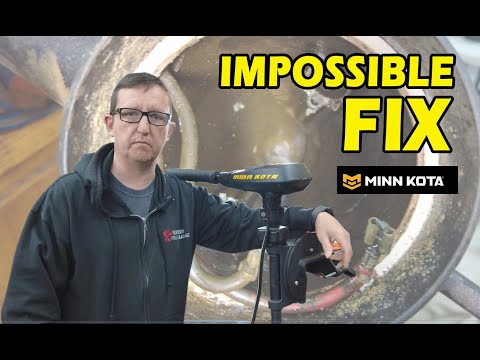 Видео: «Самостоятельный ремонт троллингового мотора Minn Kota: от мусорного контейнера до воды — БОЛЬШОЙ...
