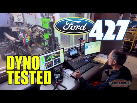 Видео: 427 Ford Side Oiler — суперредкий V8 Dyno Blast