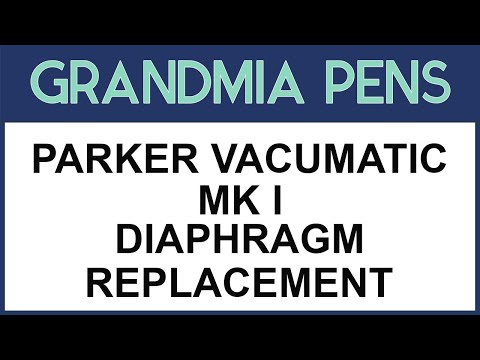 Видео: Замена мембраны PARKER VACUMATIC DJ MKI