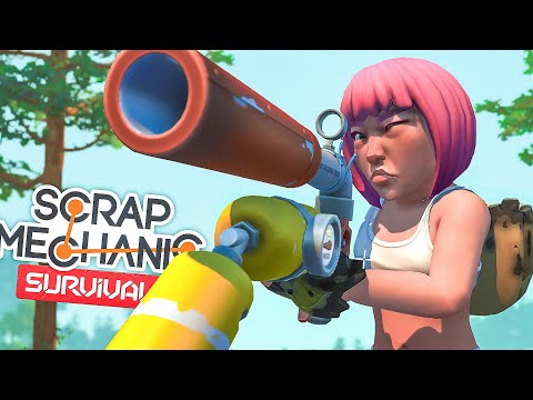 Видео: КАРТОФЕЛЬНАЯ ПУШКА в Scrap Mechanic