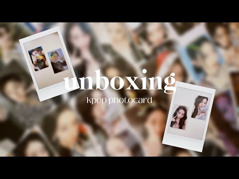 Видео: *:✉️распаковка карт kpop stray kids,itzy #10|unpacking kpop photocards🩵 ⋆·˚