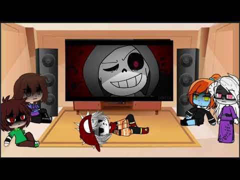 Видео: Реакция UnderTale на meme про Санса |часть 2| Gacha Club