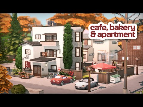Видео: Уютное кафе, пекарня и квартира 🧁 | The Sims 4 Скоростное строительство
