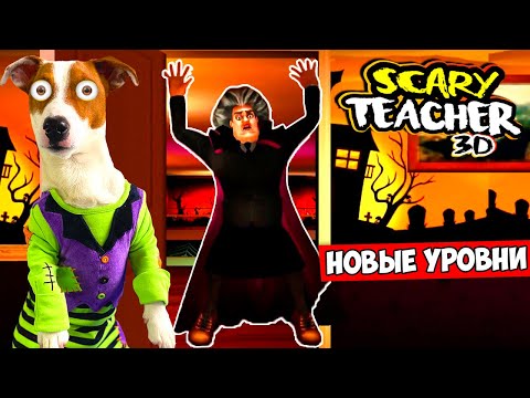 Видео: Злая Училка  Хэллоуин 2022 🎃  👻 Scary Teacher 3d