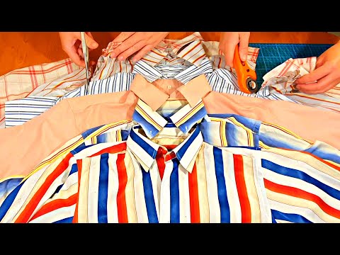 Видео: 5 старых рубашек. Что из них можно сшить?