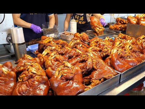 Видео: Популярно! Вкусные тушеные свиные ножки, потрясающие блюда из свиных ножек! - Тайваньская кухня