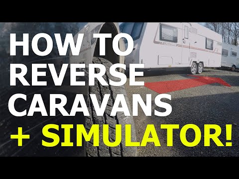 Видео: Как управлять караваном задним ходом: ПЛЮС недорогое приложение-симулятор!!!