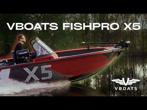Видео: Обзор новинки от Vboats Fishpro X5