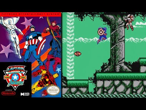 Видео: Captain America and The Avengers ► Ненавижу эту игру๏̯͡๏ ► Летсплей [Dendy/NES/Famicom] Full HD