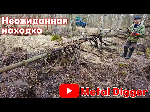 Видео: Коп в марте, Саша снова нашел ворошилку!