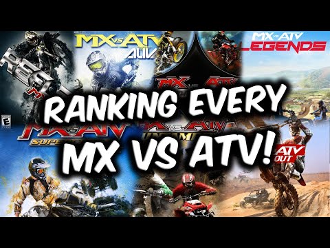Видео: Рейтинг всех игр MX против ATV!