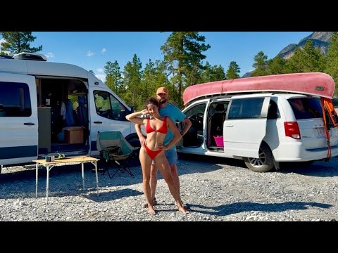 Видео: Отдых в кемпинге с совершенно незнакомым человеком. (Было страшно 🙃)