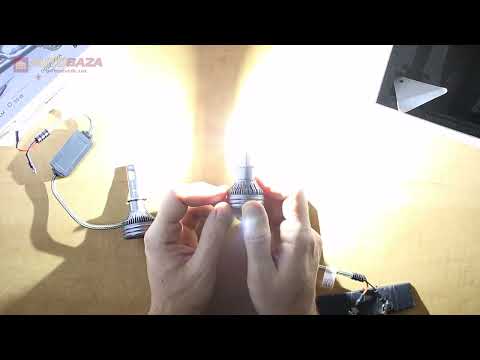 Видео: LED лампа SHO-ME F8 H1 70W