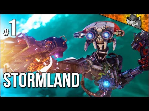 Видео: Stormland | Часть 1 | Наше грандиозное путешествие роботов начинается!