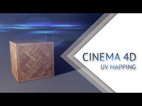 Видео: CINEMA 4D - UV Mapping (UV развёртка)