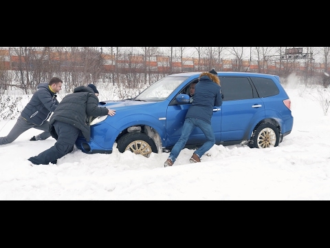 Видео: SUBARU на БЕЗДОРОЖЬЕ. Почти как Duster! Снег 40см