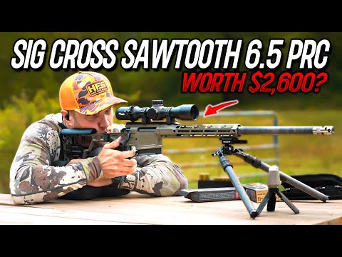 Видео: Обзор SIG Cross Sawtooth 6.5 PRC | Характеристики, характеристики и дальность стрельбы (дневной т...