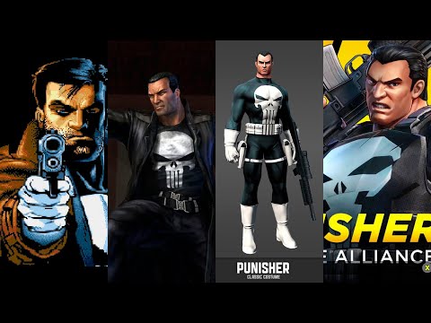 Видео: Эволюция Карателя  в видеоиграх/Evolution of The Punisher in Games(1990-2019)