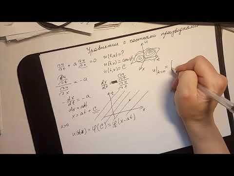 Видео: Уравнения в частных производных 1