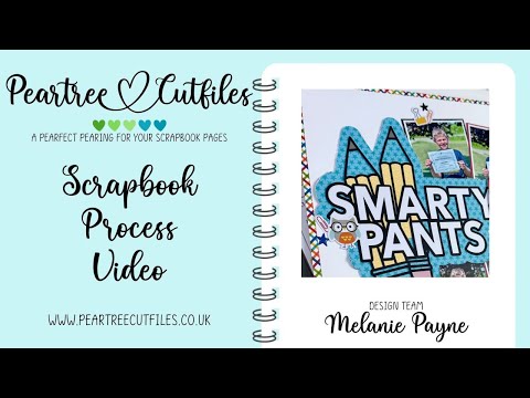 Видео: Видео процесса создания макета альбома//Peartree Cutfile DT//Smarty Pants Cutfile//Bella Blvd Sch...