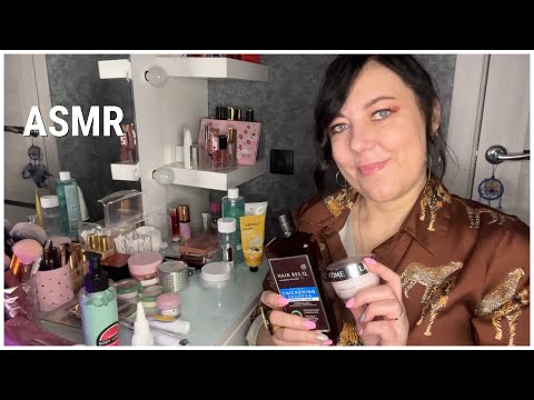 Видео: АСМР МОЯ УХОДОВАЯ КОСМЕТИКА Тихий голос