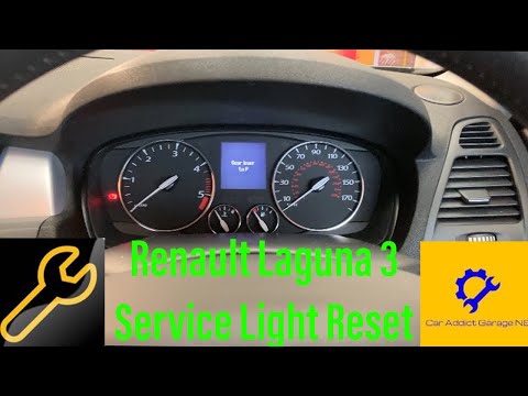 Видео: Как сбросить индикатор сервисного обслуживания Renault Laguna 3