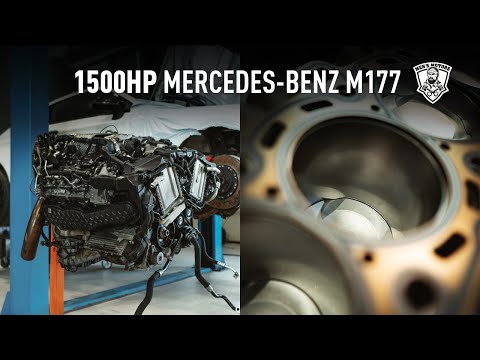 Видео: Собрали двигатель на 1500HP - Mercedes-Benz M177 - Men's Motors