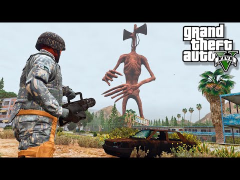Видео: НАШЕЛ ЛОГОВО СИРЕНОГОЛОВОГО В ГТА 5! ОХОТА НА СИРЕНОГОЛОВОГО ОБЗОР МОДА В GTA 5! ГТА 5 МОДЫ MODS