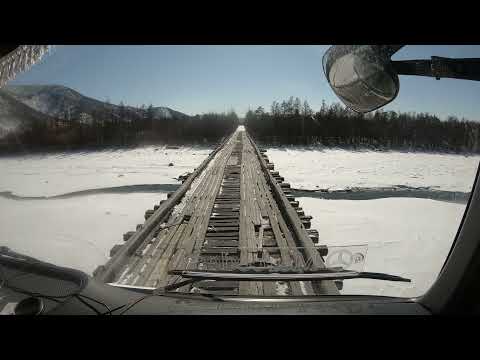Видео: Часть 3. Дорога Хабаровск - Чара , Mercedes 6x6