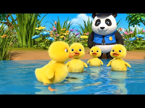 Видео: Полицейский Панда помогает потерявшейся у