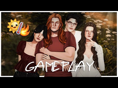Видео: ЛЕТНИЕ КАНИКУЛЫ ☀️ Вдохновение на игру | Sims 4