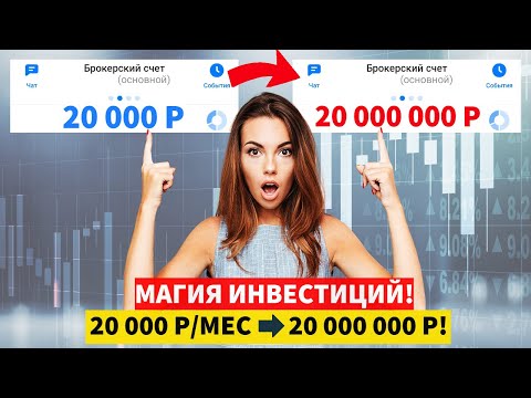 Видео: Как ИНВЕСТИРУЯ 20 000 руб. в месяц СДЕЛАТЬ 20 000 000 руб? Научу за 11 мин!