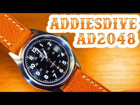 Видео: Addiesdive AD2048 часы