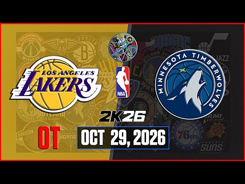 Видео: LAKERS против TIMBERWOLVES (OT) Полные обзоры игр NBA | timberwoles против lakers | NBA 2K26 |